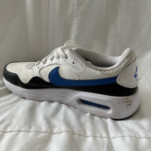 Men's White and Blue Nike Air Max SC Shoes - Picture 5 of 9